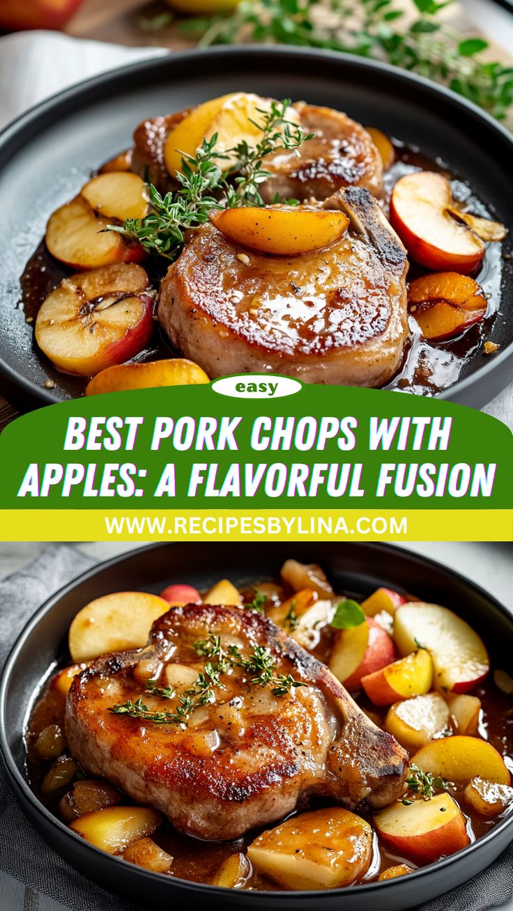 Elevate Your Dinner: Classic Apple & Sage Pork Chops Recipe